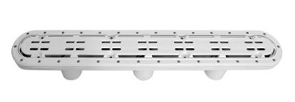 32IN CHANNEL DRAIN AE COVER AND SUMP VINYL FIBERGLASS WHITE  32CDAVV101