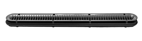 32IN CHANNEL DRAIN DEBRIS CATCHER W/FRAME BLACK 32CDLTFR102