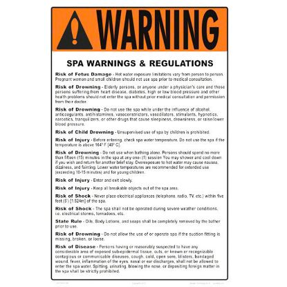 SIGN INSPA RULESIN (CT ONLY 4507WS1218E