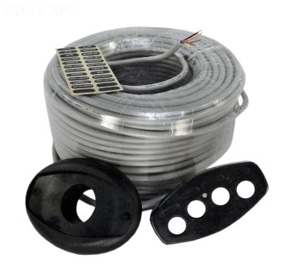 IS4 SPA SIDE REMOTE 4 FUNCTION BLACK WITH 150' CABLE PENTAIR 521893