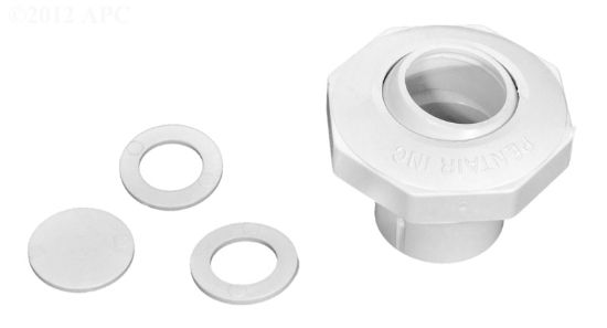 DIRECTIONAL OUTLET WHITE INSIDER WITH SNAP IN DISKS 1IN  542000