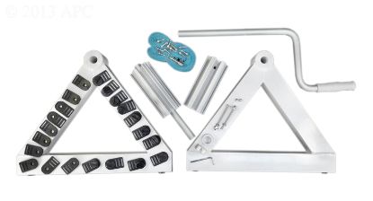 HURRICANE IG SOLAR COVER REEL BASE KIT NO TUBES GLI 55-0000HU-BK