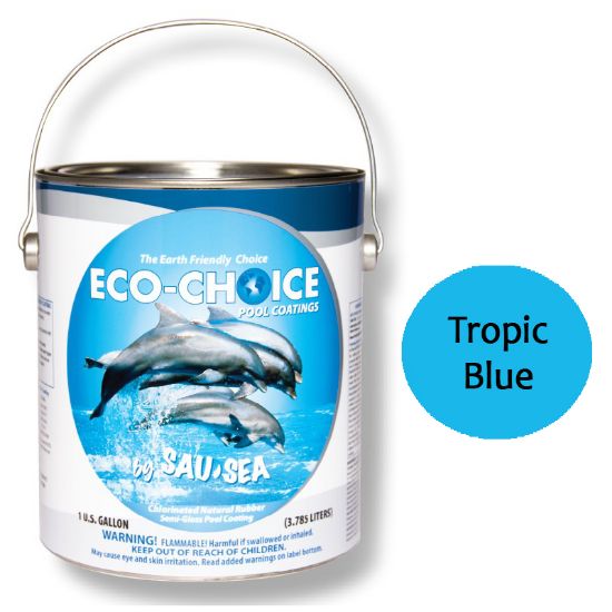 5GAL ECOCHOIC SEMIGLOSS TROBLU SEMI GLOSS RUBBER (HM-FLAM 5ECSGRTB