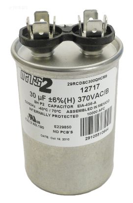 RUN CAPACITOR 30 MFD 370VAC 5VR0303