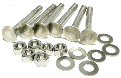 3.5IN NUT AND BOLT SET OF 6 SWAN CYCOLAC LADDER TREAD 60-704