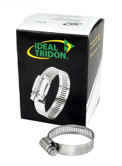 1IN TO 2IN HOSE CLAMP 50 BOXES OF 10 STAINLESS 6724CS