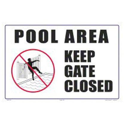 KEEP GATE CLOSED 6903WS1812E