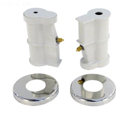 PLASTIC ANCHOR KIT W/ESCUTCHEONS WHITE 2/KIT BASKETBALL  69-209-200