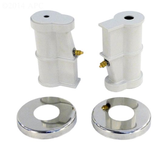 PLASTIC ANCHOR KIT W/ESCUTCHEONS WHITE 2/KIT BASKETBALL  69-209-200