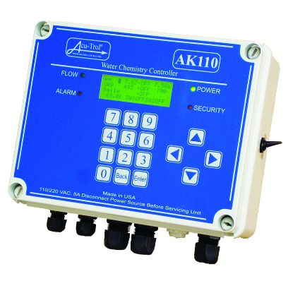ACUTROL AK110 AUTO CHEMICAL CONTROLLER MONITORS PH ORP FLOW  701000110