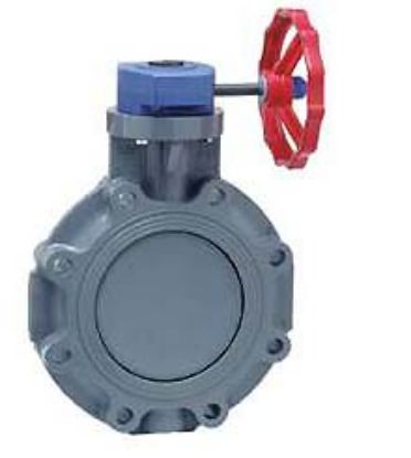 6IN PVC BUTTERFLY VALVE WITH GEAR SPEARS 722321-060