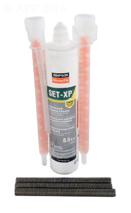 SR SMITH 3-BOLT EPOXY KIT 75-209-5876-SS