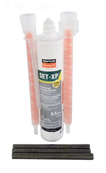 SR SMITH 3-BOLT EPOXY KIT 75-209-5876-SS