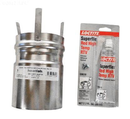 HEATER APPLIANCE ADAPTER HEAT FAB VENTING STARITE 77707-0086