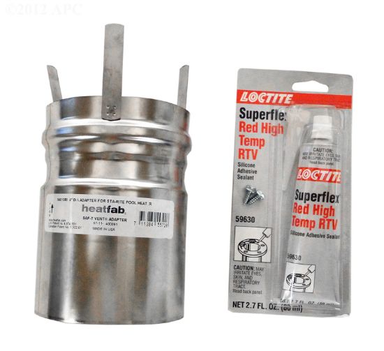 HEATER APPLIANCE ADAPTER HEAT FAB VENTING STARITE 77707-0086