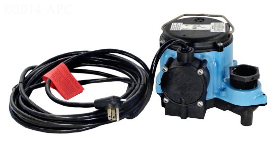 3240 GPH 115V BIG JOHN SUMP PUMP AUTOMATIC 25' CORD 508158 1 508158