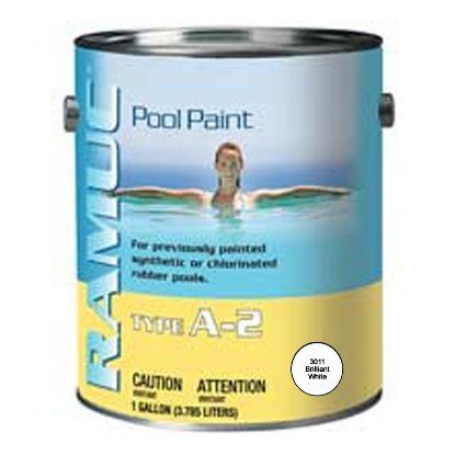 1 GAL TYPE A-2 RUBBER WHITE PAINT VOC COMPLIANT RAMUC FOB  962231101