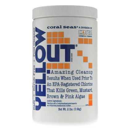 2 LB YELLOW OUT FOR GREEN OR MUSTARD ALGAE 12/CS CS1003