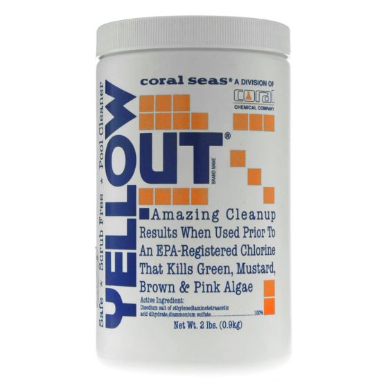 2 LB YELLOW OUT FOR GREEN OR MUSTARD ALGAE 12/CS CS1003