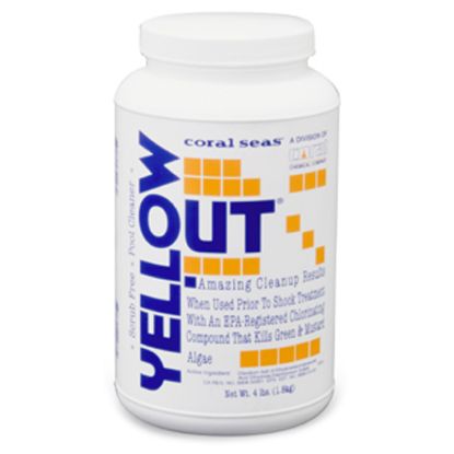 4 LB YELLOW OUT FOR GREEN OR MUSTARD ALGAE 8/CS CS1012