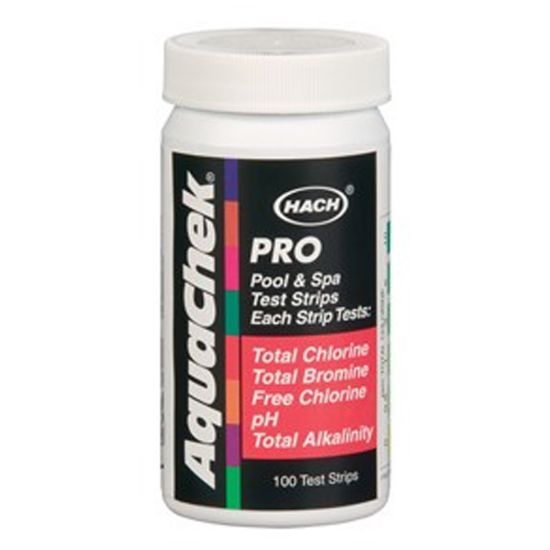 AQUACHEK PRO 5 WAY TEST STRIPS BOTTLE OF 100 CHLORINE  511710