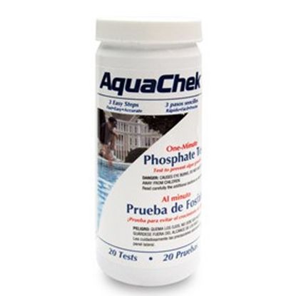 AQUACHECK PHOSPHATE TEST KIT 20 TESTS PER BOTTLE CASE OF 6 562227