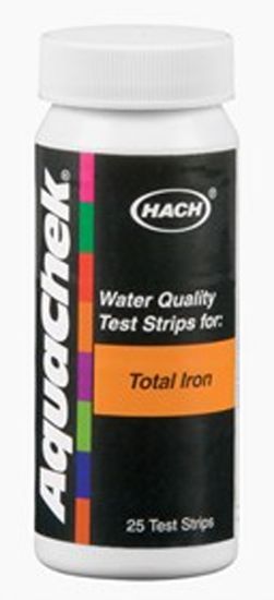 AQUACHEK IRON TEST STRIPS BOTTLE OF 25 661455E