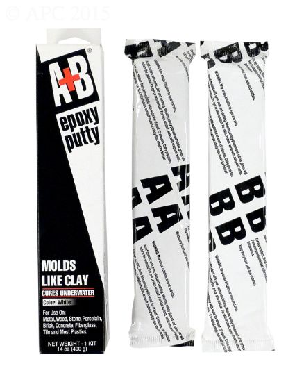 ANDERSON A&B EPOXY PUTTY 14 OZ KIT WHITE 9904K