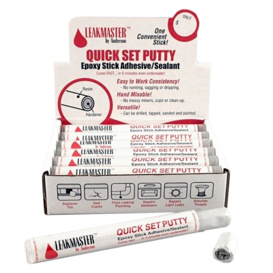 ANDERSON LEAKMASTER QUICK SET PUTTY CASE OF 12 PQ512
