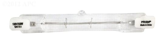 250W 120V AQUALUMIN I BULB 83MM 3.25IN LONG BPQ250T3/CL/S-130