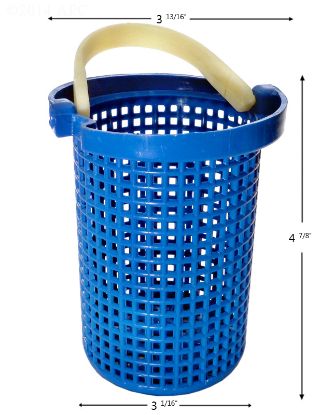 PUMP BASKET STARITE W/ SMALLER HOLES C10813 POWDER COATED  B-105