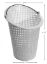 PUMP BASKET SWIMQUIP P61 POWDER COATED BTM: 3 1/2IN TOP: 5  B-11