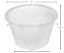 SKIMMER BASKET SYLVAN 59200107 PLASTIC BTM: 4 11/16IN TOP:  B-133