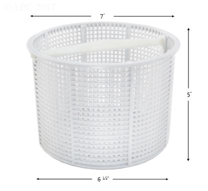 SKIMMER BASKET HAYWARD IG SPX1082CA PLASTIC BTM: 6 1/2IN TOP B-152