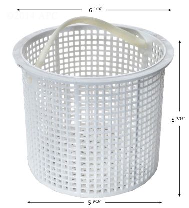 PUMP BASKET MARINE 76504 POWDER COATED BTM: 5 9/16IN TOP: 6  B-171