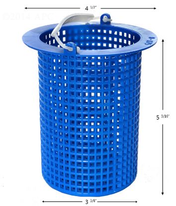 PUMP BASKET JACUZZI / MARLOW 16024002 380750 POWDER COATED  B-175