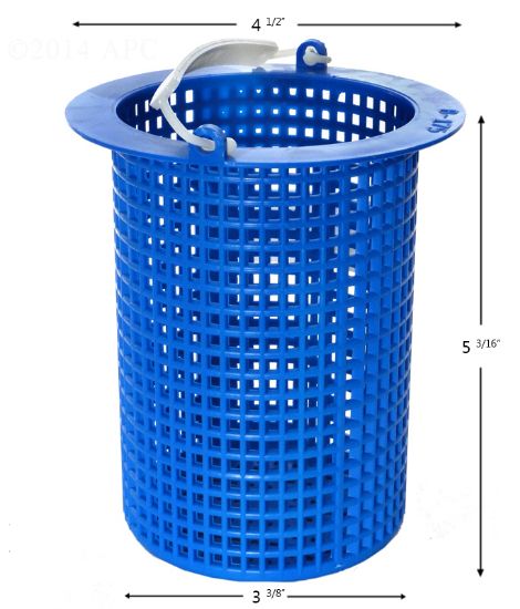 PUMP BASKET JACUZZI / MARLOW 16024002 380750 POWDER COATED  B-175