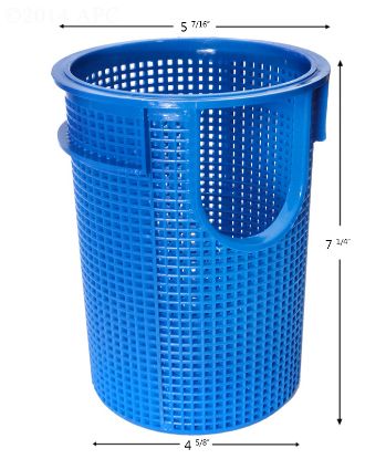 PUMP BASKET SWIMQUIP XLVII 169200017 POWDER COATED BTM: 4 5/ B-196