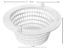 SKIMMER BASKET SEASONMASTER W / TABS SMS004 PLASTIC BTM: 4 3 B-214
