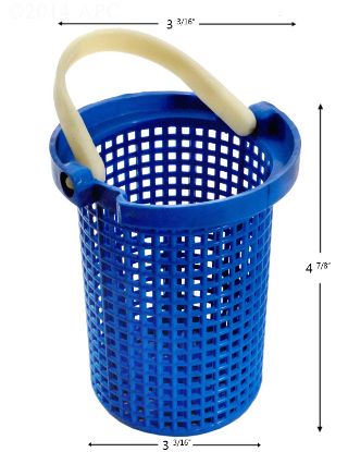 PUMP BASKET PREMIER 4IN / STARITE C10813 POWDER COATED BTM:  B-35