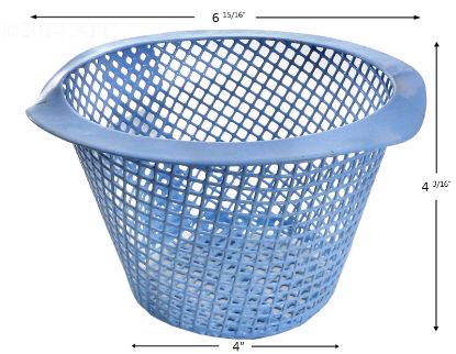 SKIMMER BASKET POOLWATER POWDER COATED BTM: 4IN TOP: 6 15/ B-86