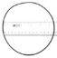 JACUZZI GASKET O307 DOUGHBOY 3081012 JACUZZI 47016100R O-307