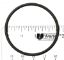 O-RING WATERWAY 805-0132 PREMIER 29-225 O50 KING TECHNOLOGY  132-7470
