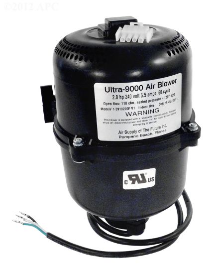 ULTRA 9000 240V 2 HP 6A 4 PIN AMP CORD AIR BLOWER PORTABLE  3920201