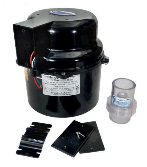 SILENCER 120V 1.5HP 7.0AMP OUTDOOR AIR BLOWER W/CHECK VALVE  6316120