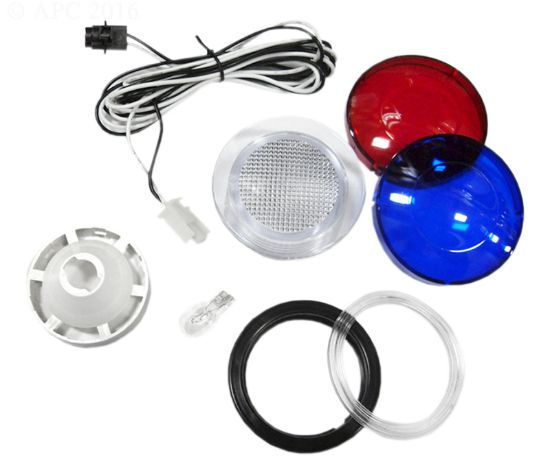 LIGHT PORTHOLE W/ AMP 2PIN 12V SPA LIGHT CORD (2.5IN DIA  21095