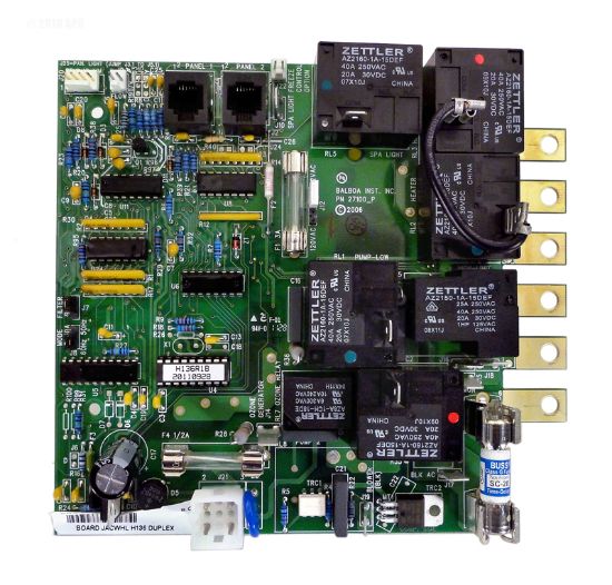 CIRCUIT BOARD JAC H136 JACUZZI 1 PUMP 51424