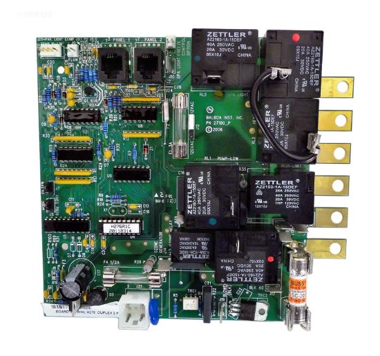 CIRCUIT BOARD JAC H276 JACUZZI 2 PUMP DUPLEX 51429
