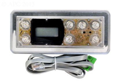 KEYPAD ICON31 7 BUTTON NO OVERLAY W/ BACKLIGHT 54144-01