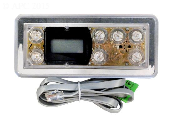 KEYPAD ICON31 7 BUTTON NO OVERLAY W/ BACKLIGHT 54144-01